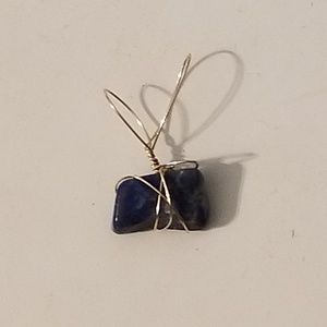 Lapis Lazuli Pendant 14k Gold 14/20
